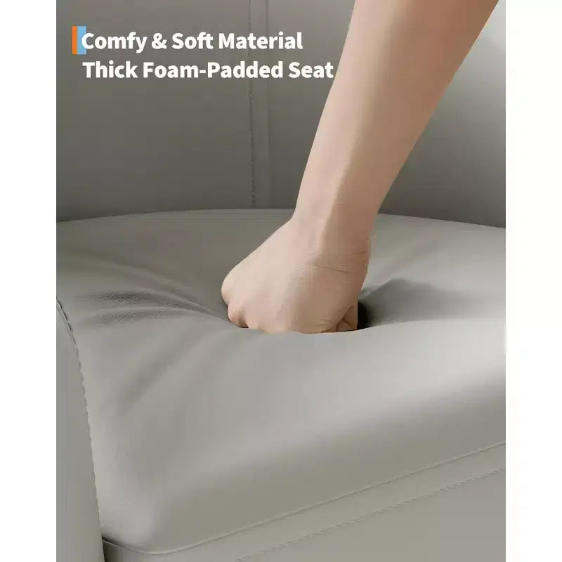 Poltrone a botte in similpelle per soggiorno/camera da letto/sala lettura