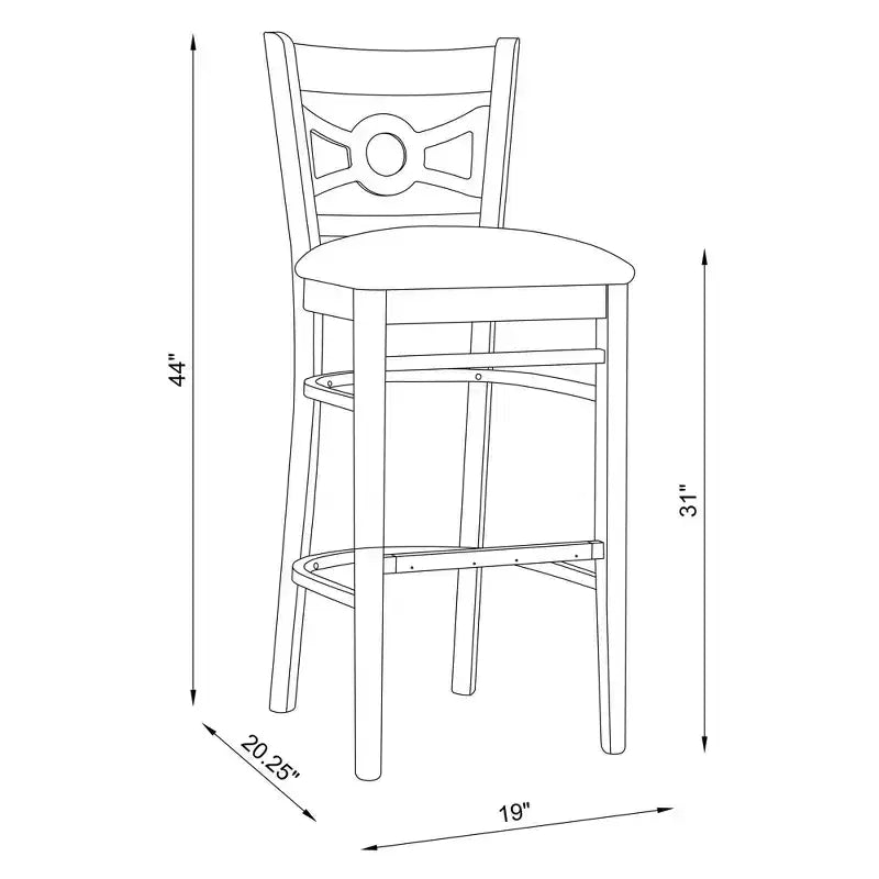 Sgabelli da bar con seduta imbottita in velluto effetto scamosciato Teresa, in legno di faggio massiccio bianco/grigio, altezza 79 cm