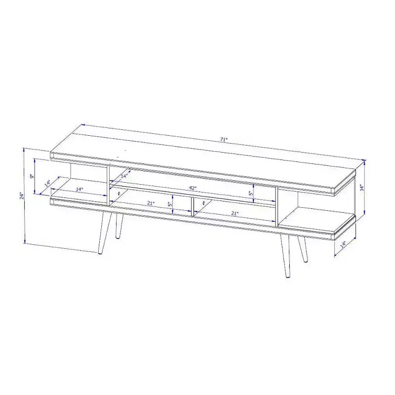 Mobile porta TV Utopia da 70,47" per TV fino a 65" bianco lucido/acero crema, console moderna con contenitore