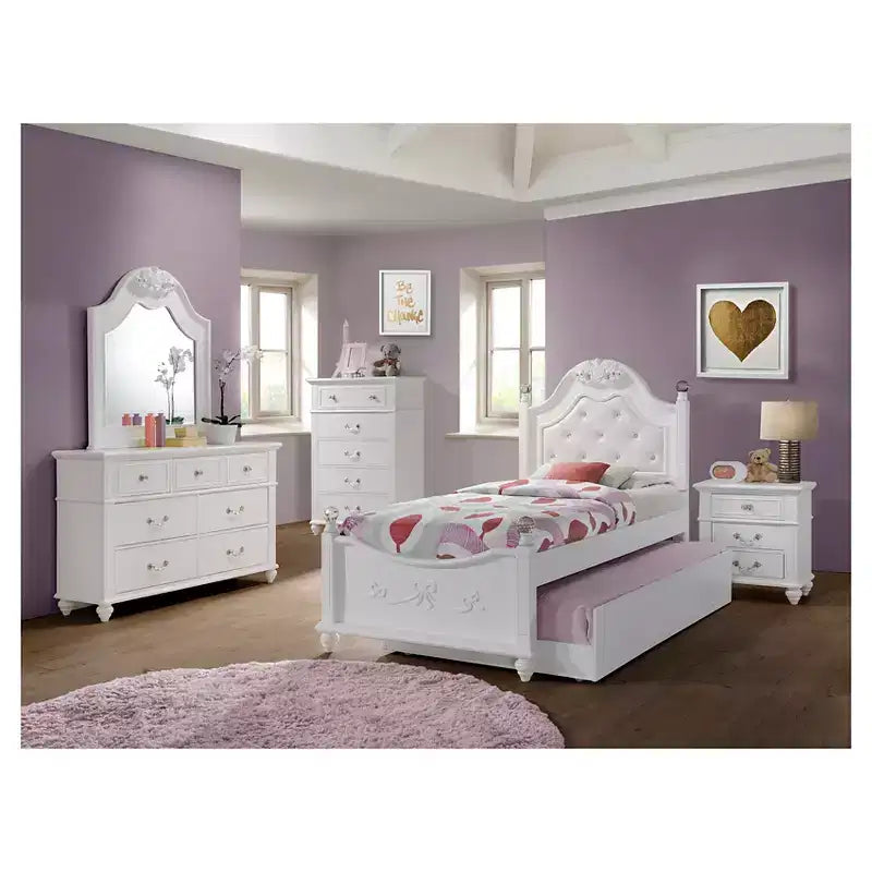Annie Bed White