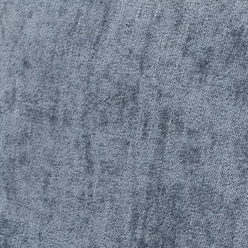 Poltrona imbottita Giovann con braccioli, comoda poltrona per soggiorno e camera da letto con gambe in metallo BLU NAVY