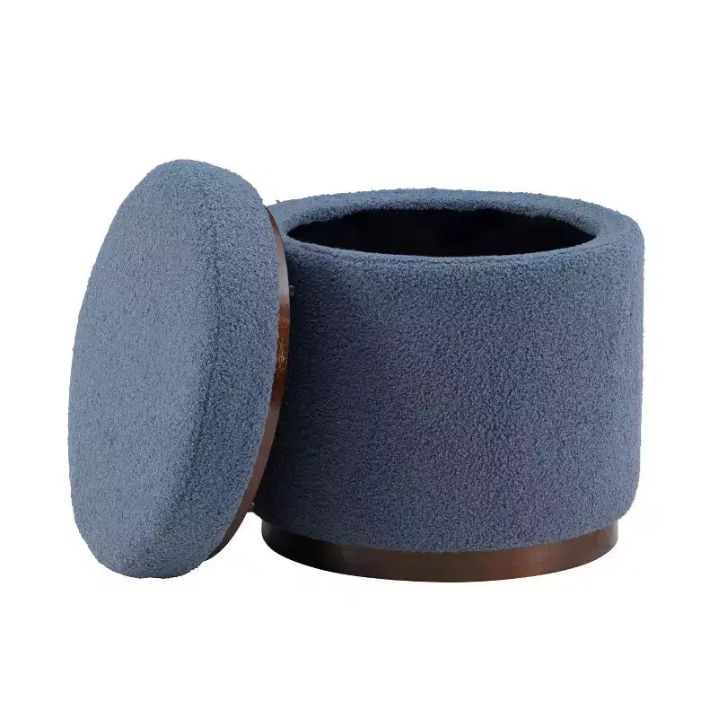 Blanche Pouf Contenitore