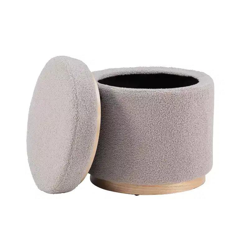 Blanche Pouf Contenitore