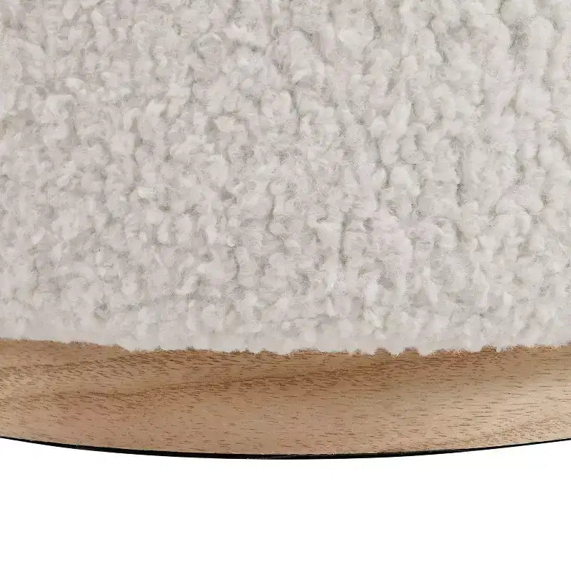 Blanche Pouf Contenitore