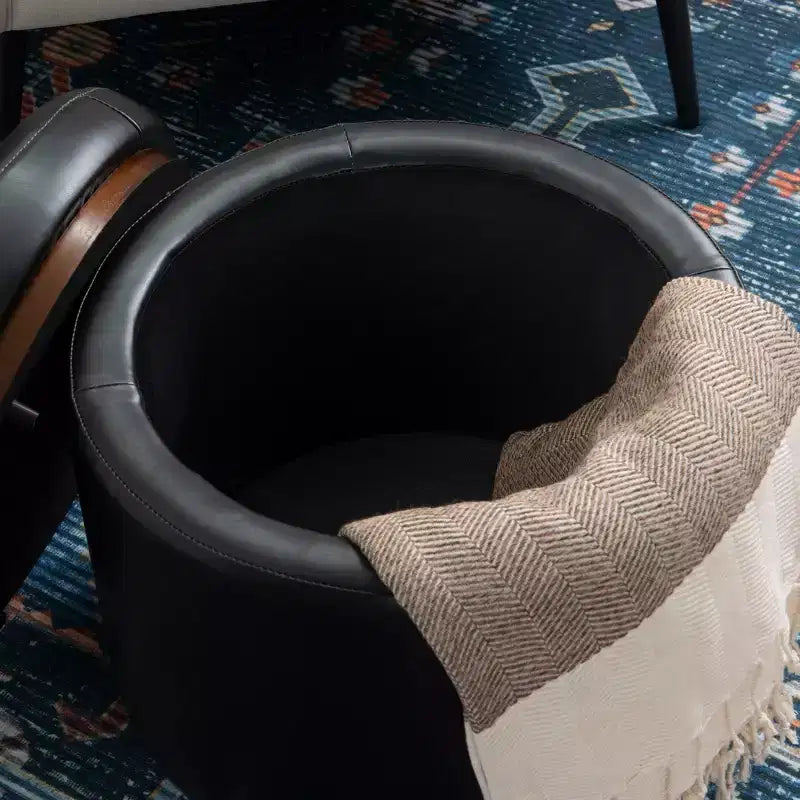 Blanche Pouf Contenitore
