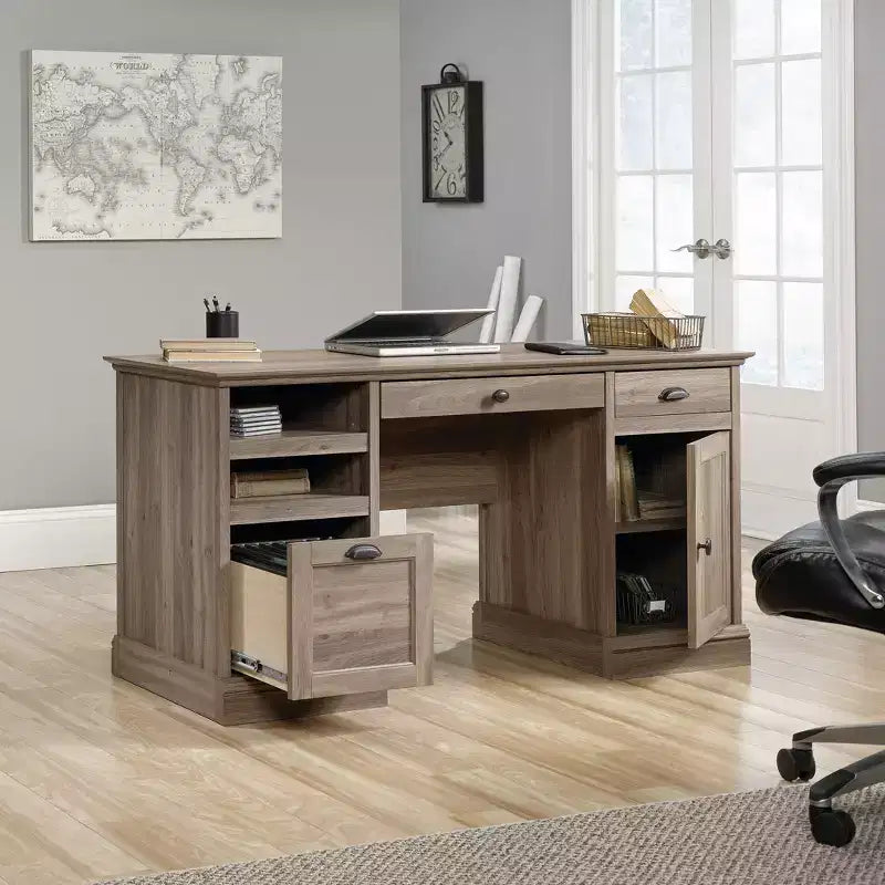 Scrivania direzionale Barrister Lane a 3 cassetti