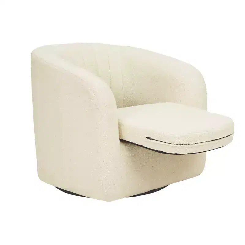 28,75 Monroe Finta Poltrona Girevole in Shearling