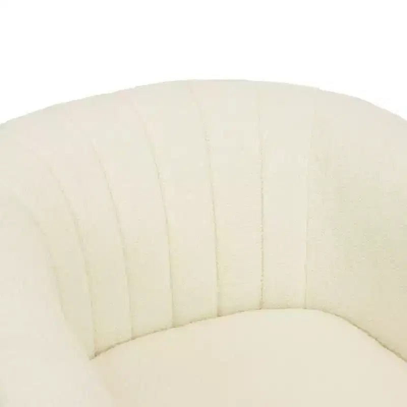 28,75 Monroe Finta Poltrona Girevole in Shearling