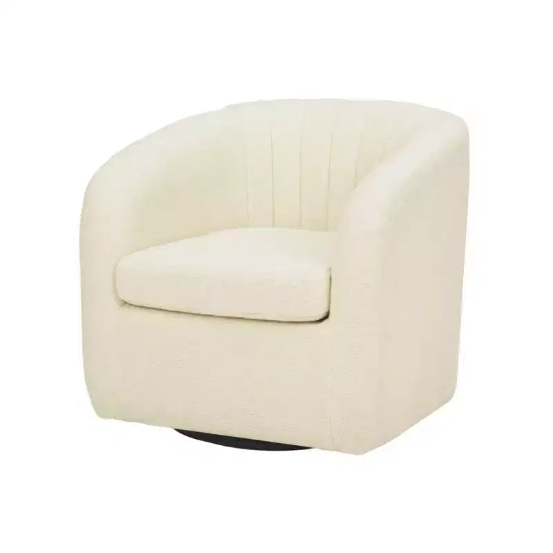 28,75 Monroe Finta Poltrona Girevole in Shearling