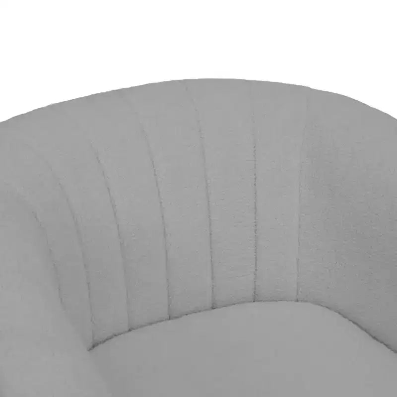 28,75 Monroe Finta Poltrona Girevole in Shearling