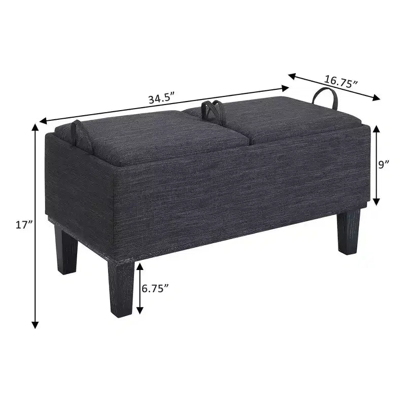 Pouf contenitore Brentwood
