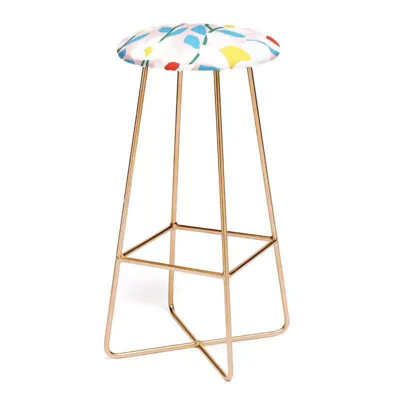 Sgabello White Springs Florals